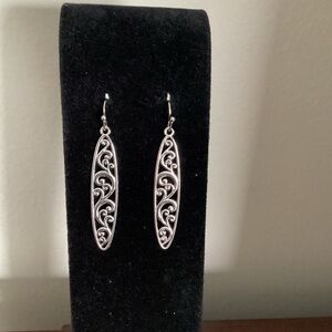 Elegant Silver Filigree Earrings
